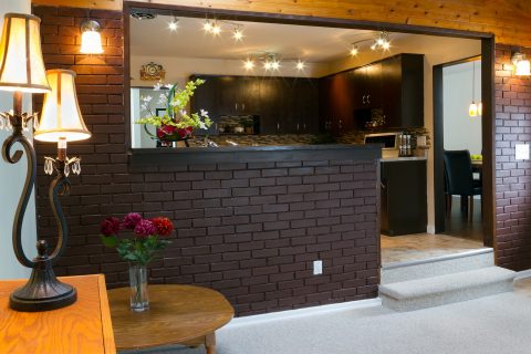 Basement and kitchen Interior design